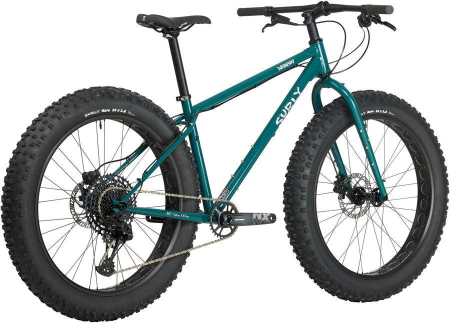 Surly Wednesday Fat Bike - 26" Steel OG Algae Small - The Bike Hub