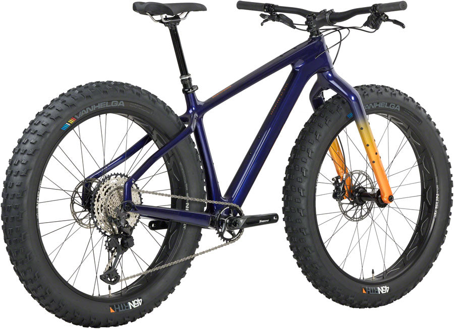 Salsa Beargrease C XT Fat Tire Bike - 27.5" Carbon Indigo Large - The Bike Hub