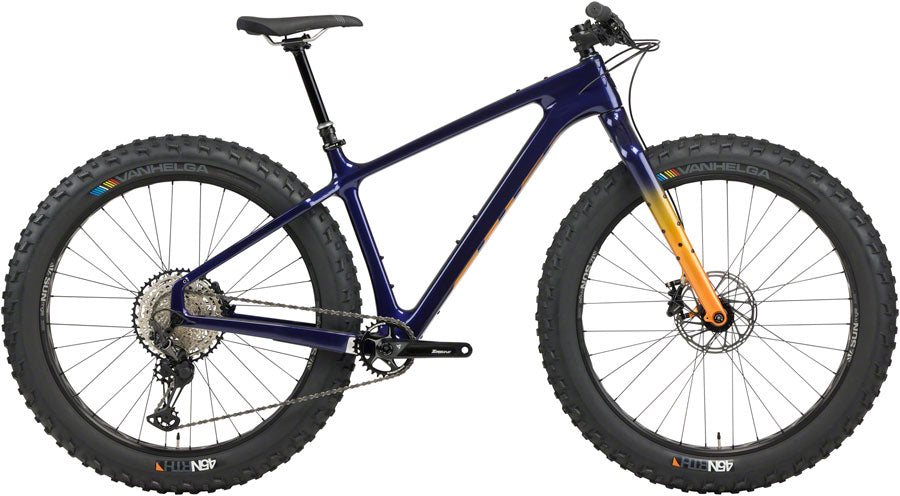 Salsa Beargrease C XT Fat Tire Bike - 27.5" Carbon Indigo Small - The Bike Hub