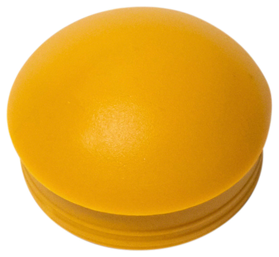 Burley Dust Cap Push Button Wheels - Yellow