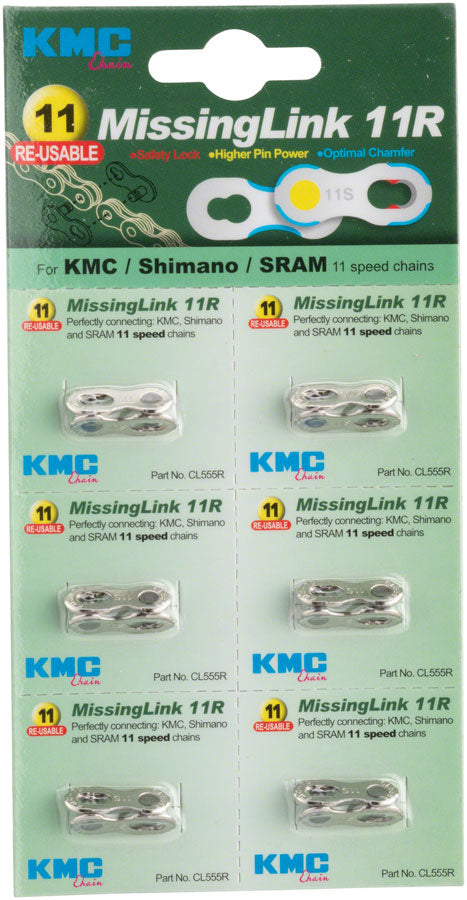 KMC Missing Link 11: for 11-Speed Chains Card/6