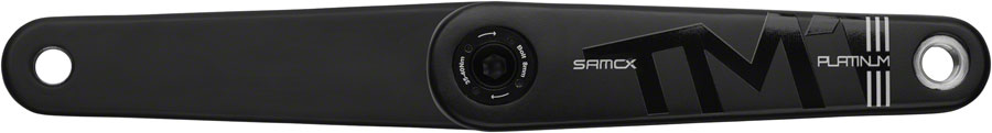 Samox Platinum TM-1 Carbon Crankset - 170mm 3-Bolt Direct Mount DUB Spindle BLK - The Bike Hub
