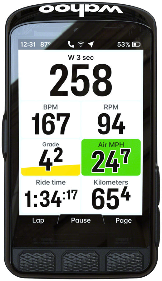 Wahoo Elemnt Ace GPS Cycling Computer - The Bike Hub