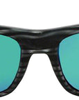 ONE Timberline Polarized Sunglasses Matte Driftwood Gray Polarized Smoke Green Mirror Lens