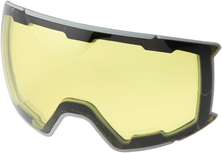 Optic Nerve Wolfcreek Magnetic Goggles - Matte BLK Grey Lens Rim Red Zaio Mirror Lens