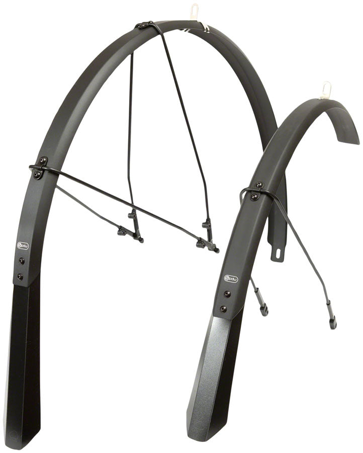 PDW Full Metal Fenders - 700 x 45mm Black - The Bike Hub