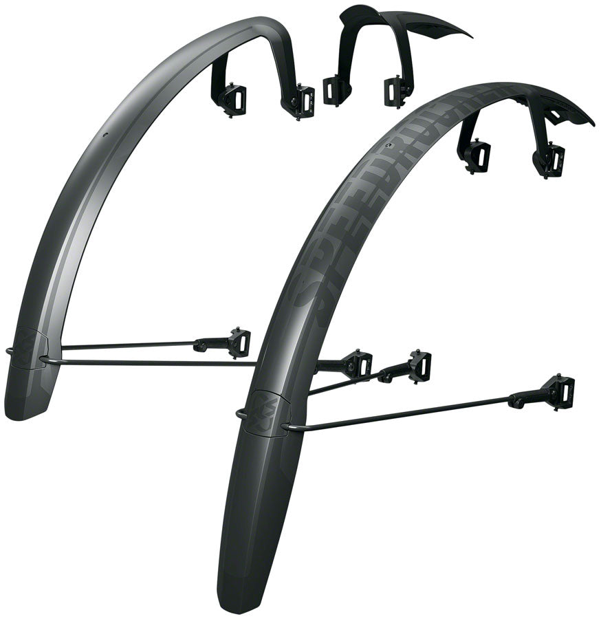 SKS Speedrocker XL Fender Set - 700 x 40-52mm Black - The Bike Hub