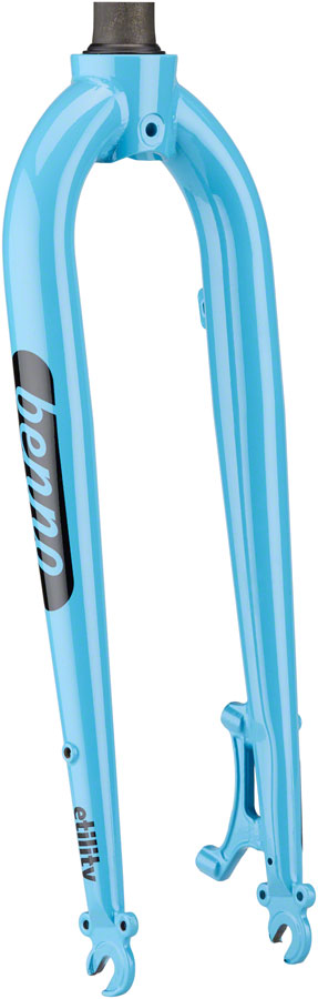 Benno eJoy Replacement Fork - Aluminum 2021+ QR 26&quot; Post Mount Niagara Blue - The Bike Hub