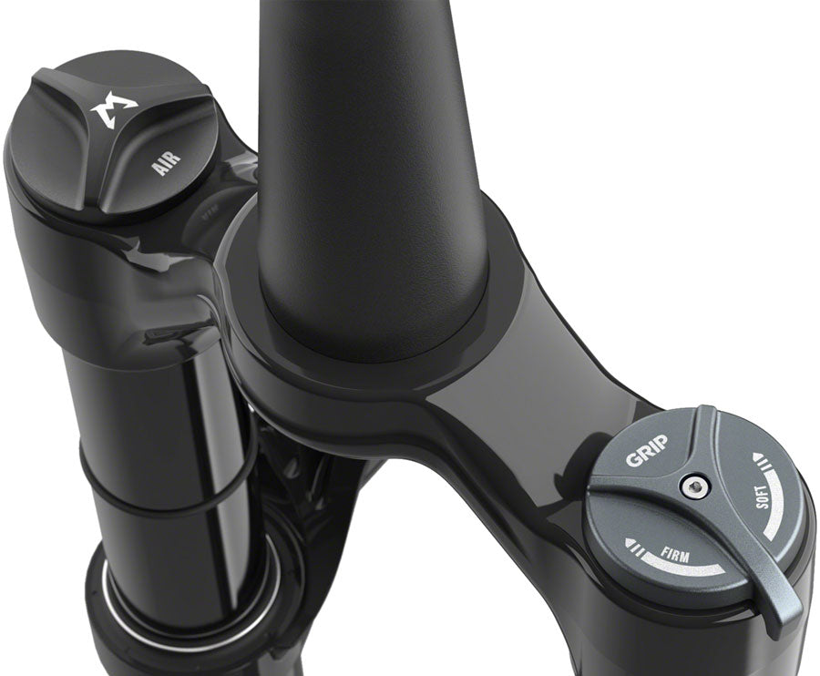 Marzocchi Bomber DJ Suspension Fork - 26" 100 mm 20 x 110 mm 37 mm Offset Gloss Red Grip Sweep-Adj - The Bike Hub