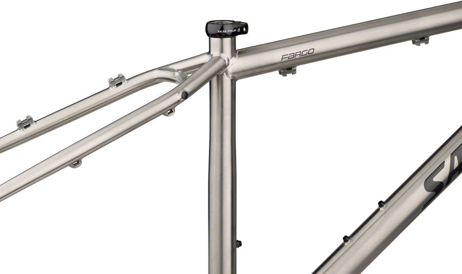 Salsa Fargo Ti Frameset - 29" Titanium Raw Medium - The Bike Hub