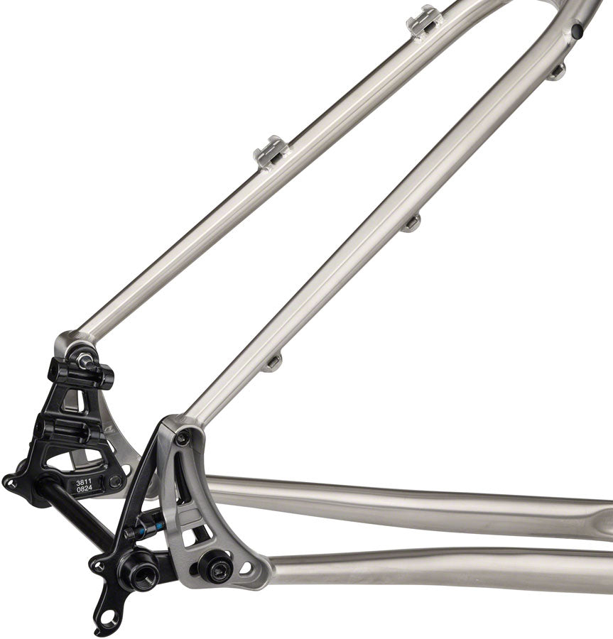 Salsa Fargo Ti Frameset - 29" Titanium Raw Medium - The Bike Hub