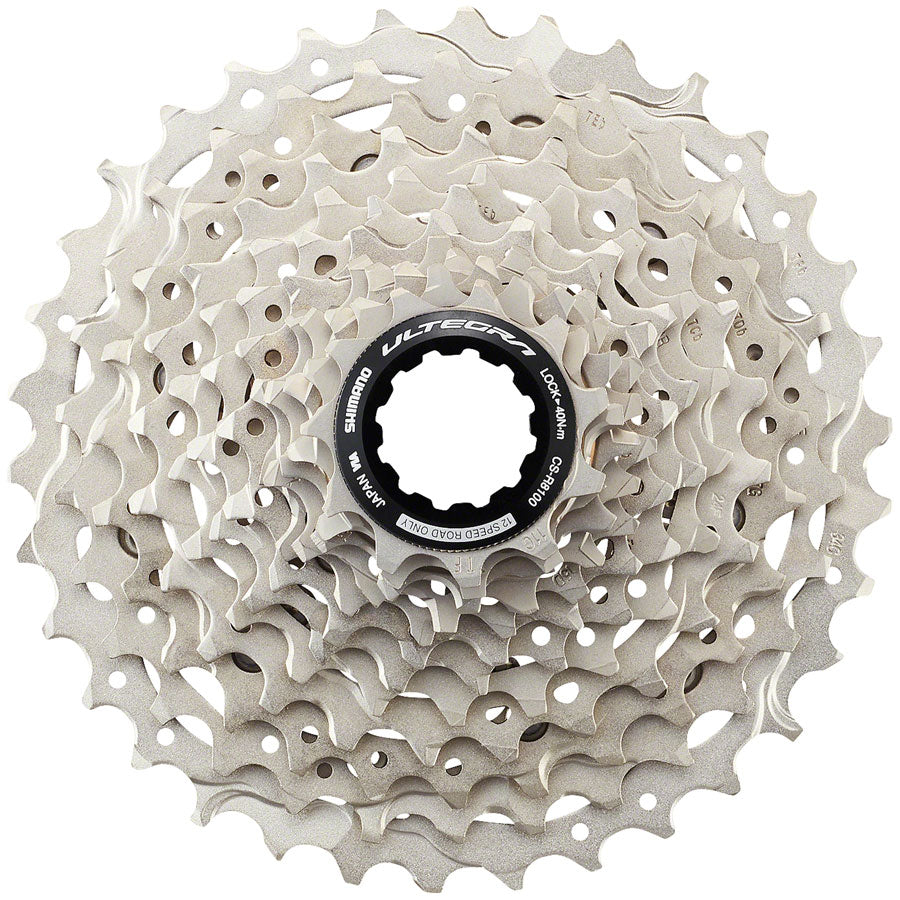 Shimano Ultegra CS-R8101 Cassette - 12-Speed 11-34t Silver - The Bike Hub