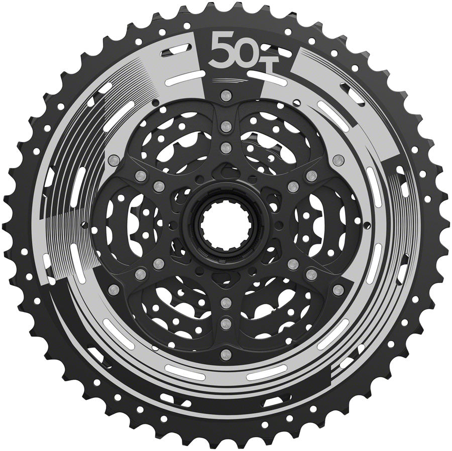 SunRace M993 Cassette - 9 Speed 11-50t ED Black Alloy Spider and Lockring - The Bike Hub