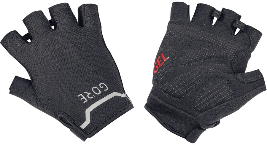 GORE C5 Short Gloves - Black Short Finger Small