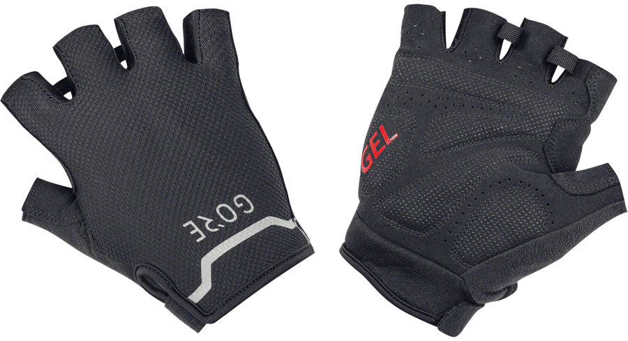 GORE C5 Short Gloves - Black Short Finger 3X-Large - The Bike Hub