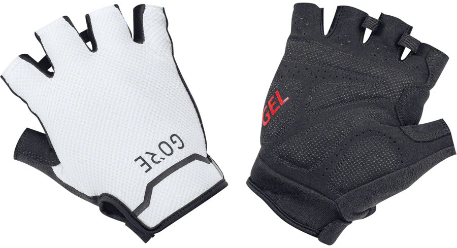 GORE C5 Short Gloves - Black/White Short Finger X-Large