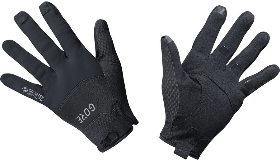 GORE C5 GORE-TEX INFINIUM Gloves - Black Full Finger Small