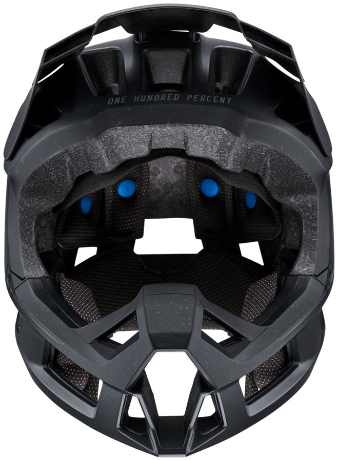 100% Trajecta Full Face Helmet with Fidlock - Black Large - The Bike Hub