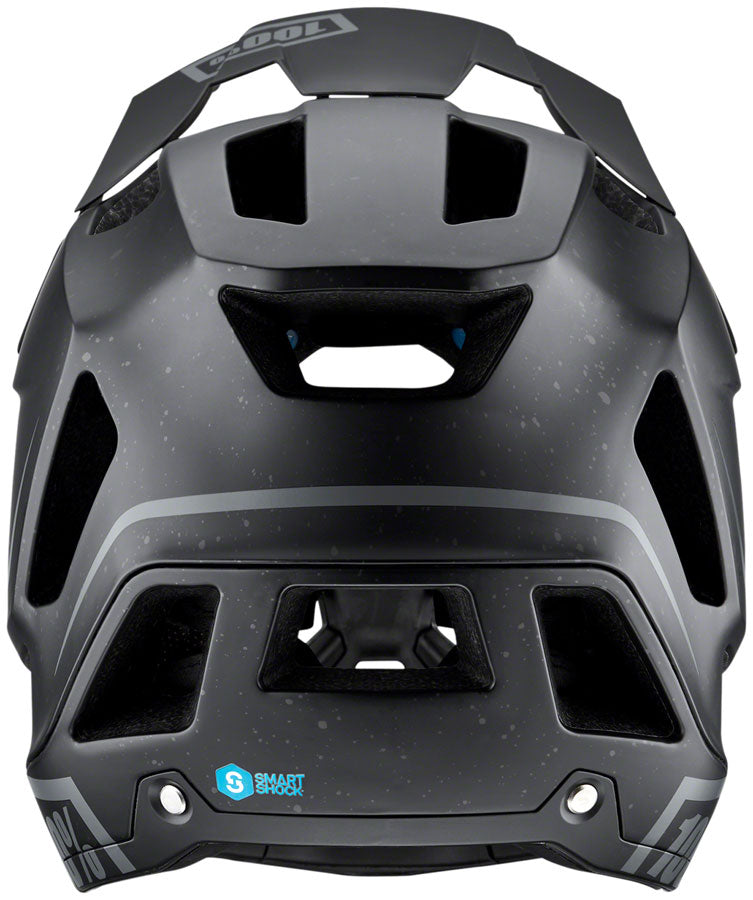 100% Trajecta Full Face Helmet with Fidlock - Black Small - The Bike Hub