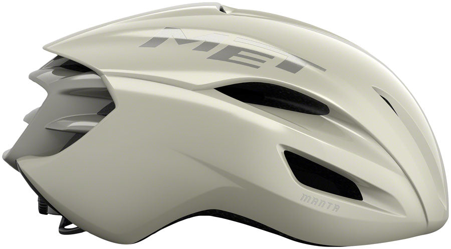 MET Manta MIPS Helmet - Greige/Glossy Large - The Bike Hub