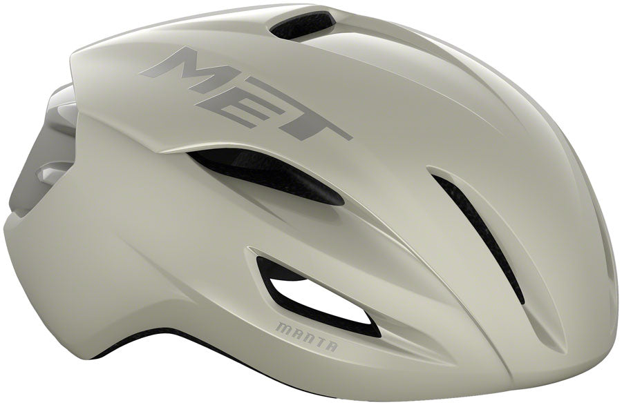 MET Manta MIPS Helmet - Greige/Glossy Large - The Bike Hub