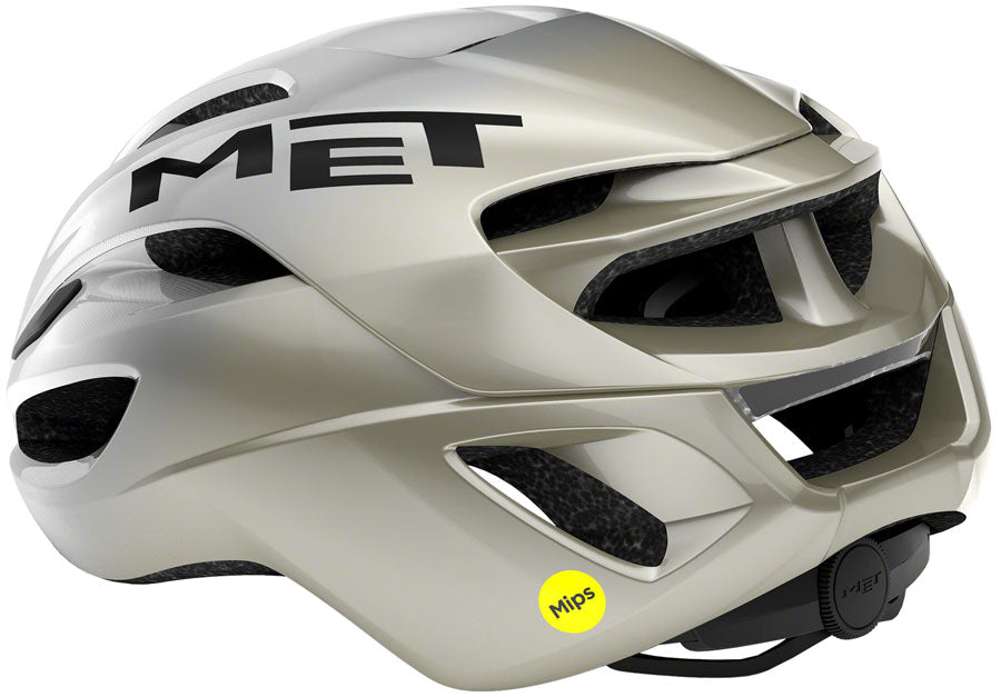 MET Rivale MIPS Helmet - Silver Gray/Glossy Large - The Bike Hub