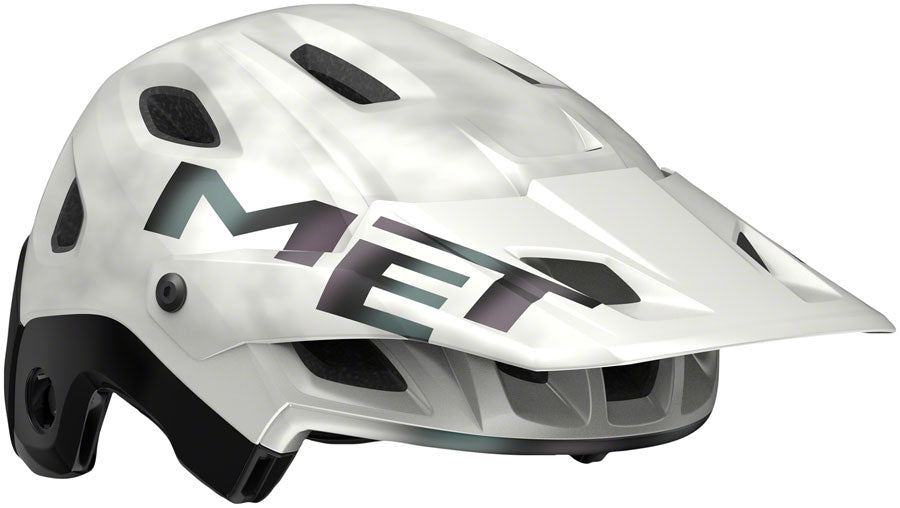 MET Parachute MCR Mips Helmet - White Iridescent Matte Medium