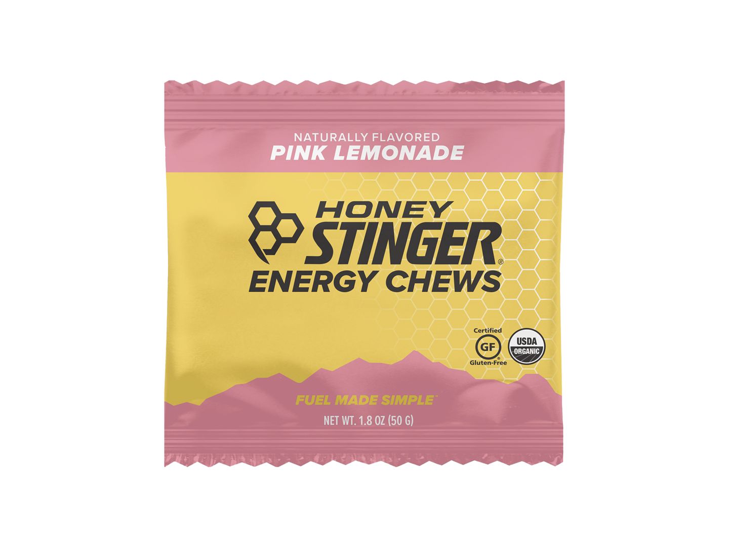 Supplement Honey Stinger Chews Pink Lemonade 12 Pack