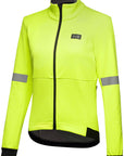 GORE Tempest Jacket - Neon Yellow Womens Small
