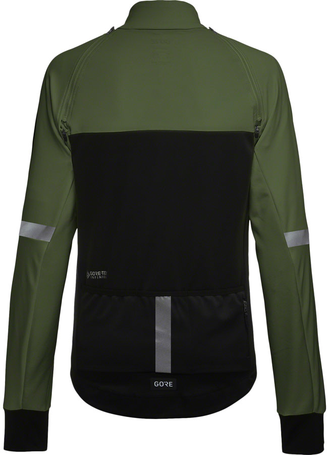 Gorewear Phantom Jacket - Black/Green Womens Small