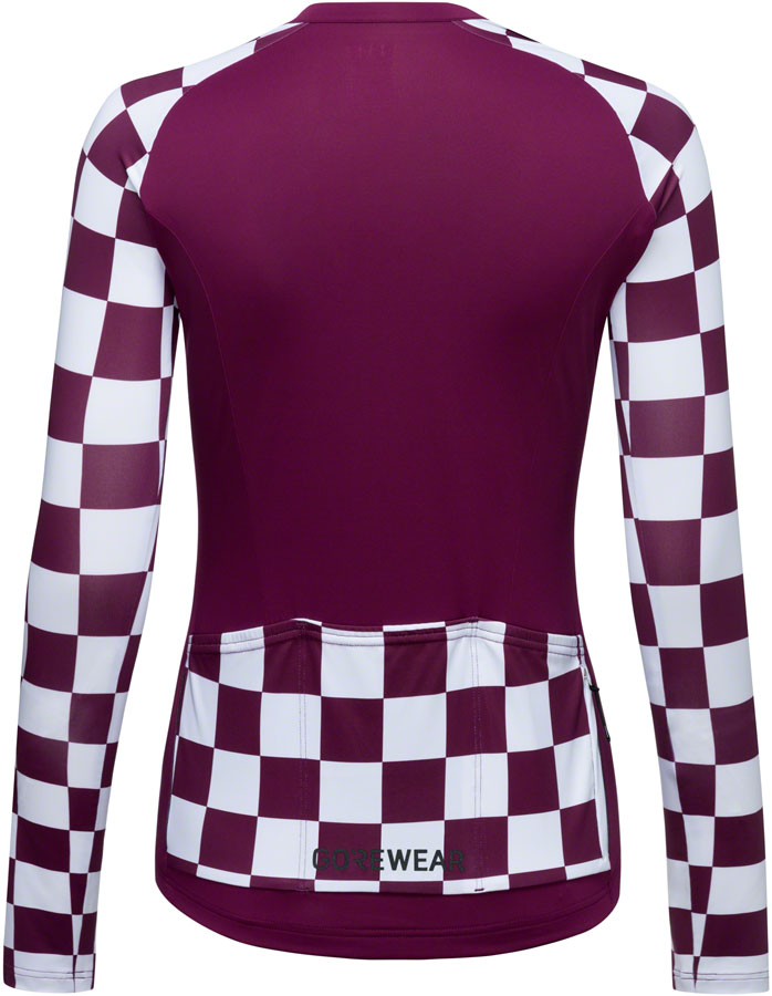 Gorewear Torrent Long Sleeve Jersey - Womens Purple Medium - The Bike Hub