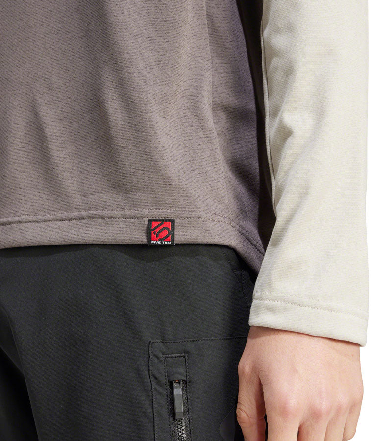 Five Ten Long Sleeve Jersey - Charcoal/Gray Mens Medium - The Bike Hub