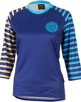 Salsa Devour Womens Short Sleeve Jersey: Blue SM