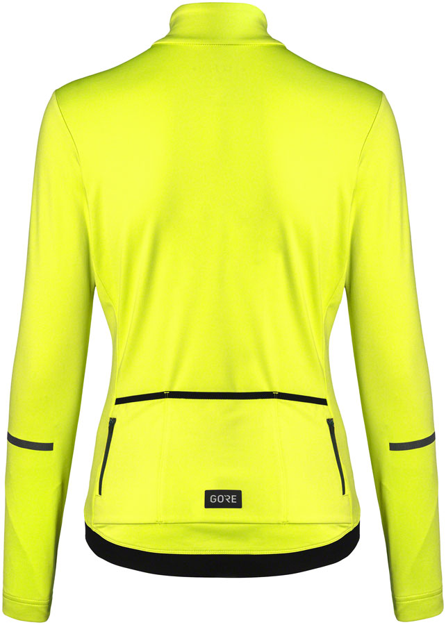 GORE Progress Thermo Jersey - Neon Yellow Womens Medium