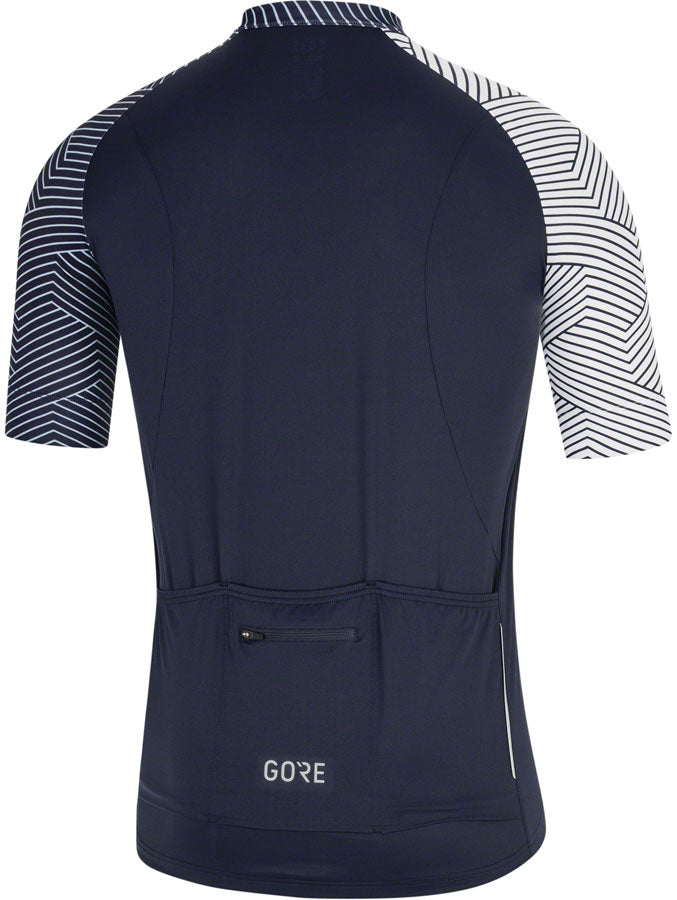 Gorewear C5 Jersey - Orbit Blue/White Mens Small - The Bike Hub