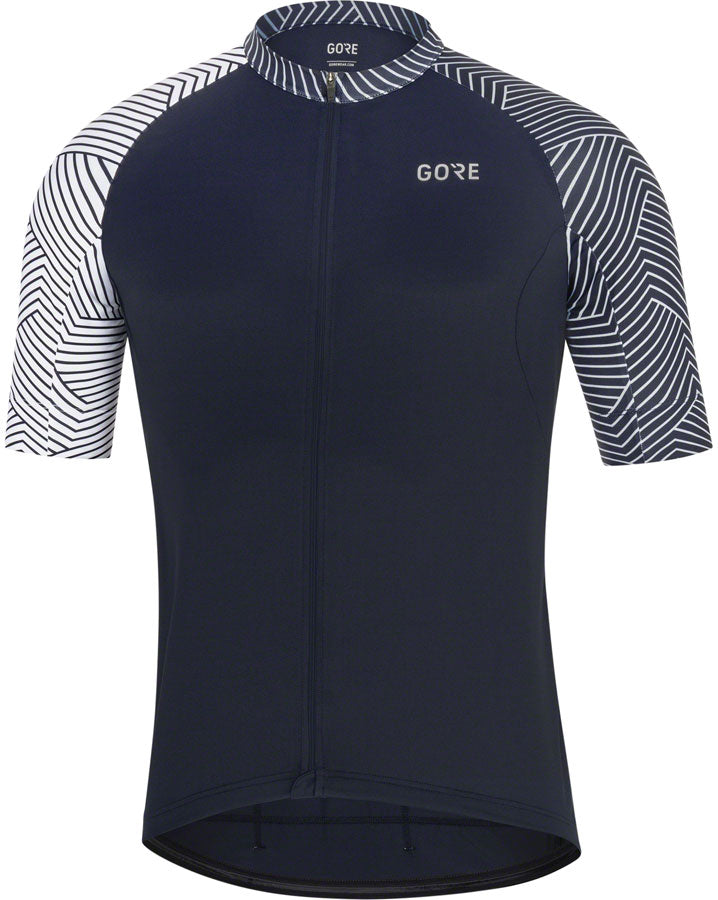 Gorewear C5 Jersey - Orbit Blue/White Mens Small - The Bike Hub