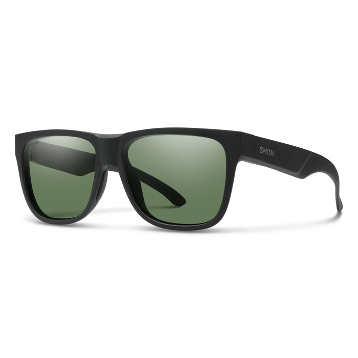 Smith Optics Sunglasses - Lowdown 2 - Matte Black + ChromaPop Polarized Gray Green Lens