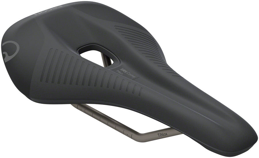 Ergon SRS Comp Saddle - TiNox XP Black Mens Small/Medium - The Bike Hub