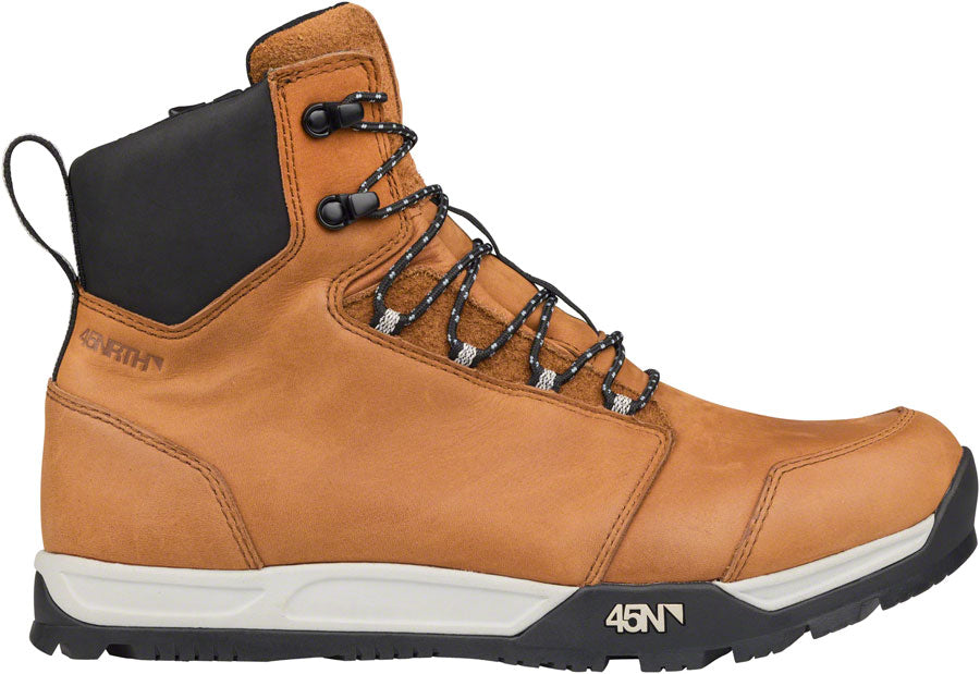 45NRTH Oland Cycling Boot - Tan Size 46 - The Bike Hub