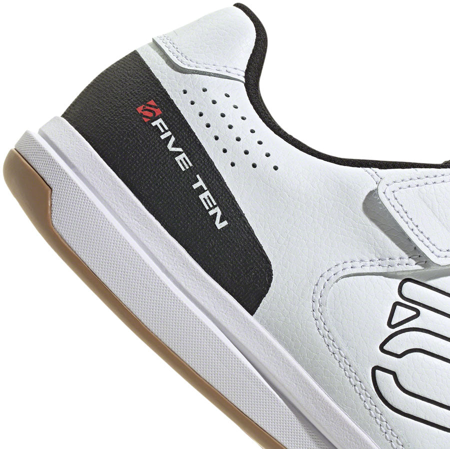Five Ten Hellcat Mountain Clipless Shoes - Men's FTWR White/Core BLK/Red 11