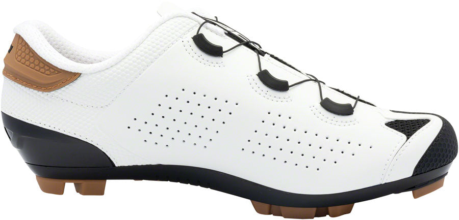 Sidi Dust Gravel Shoes - Mens White/Black 46 - The Bike Hub