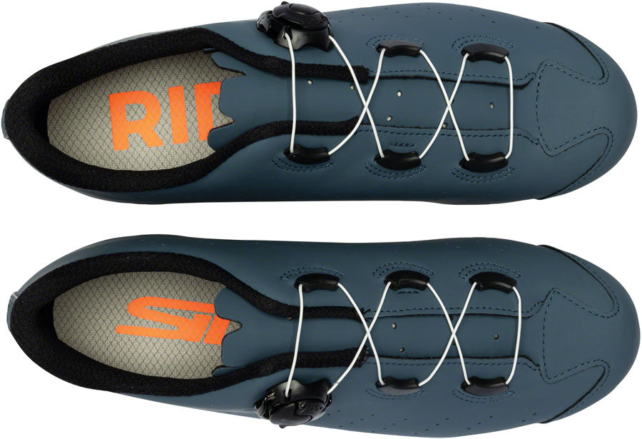 Sidi Fast 2 Road Shoes - Mens Blue/Yellow 42.5 - The Bike Hub