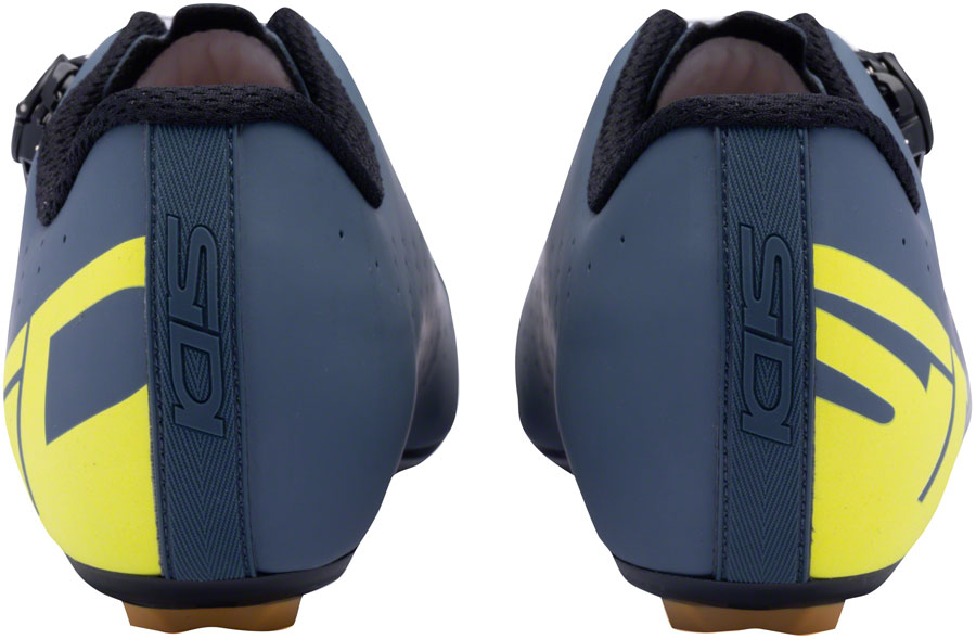Sidi Fast 2 Road Shoes - Mens Blue/Yellow 38 - The Bike Hub