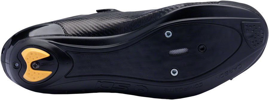 Sidi Genius 10 Knit Road Shoes - Mens Black 41.5 - The Bike Hub