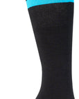 45N Midweight SuperSport Knee Sock - 11" Black/Blue Large