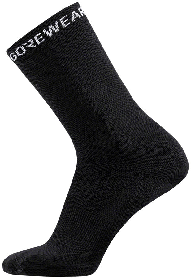 Gorewear Essential Socks - Black Mens 6-7.5 - The Bike Hub