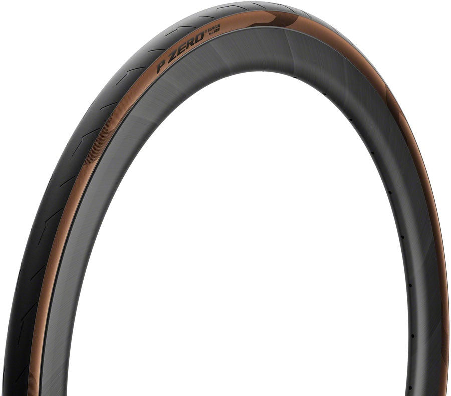 Pirelli P ZERO Race TLR RS Tire - 700 x 32 Tubeless Folding Classic Tan SpeedCore SmartEvo - The Bike Hub