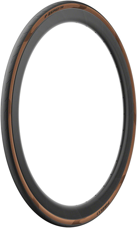Pirelli P ZERO Race TLR RS Tire - 700 x 32 Tubeless Folding Classic Tan SpeedCore SmartEvo - The Bike Hub