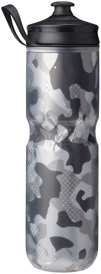 Hydrapak Polar Sport Contender Insulated Water Bottle - 24oz Black - The Bike Hub