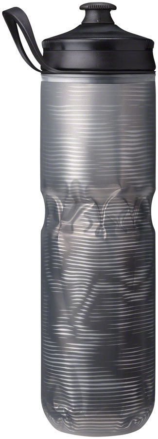 Hydrapak Polar Sport Pulse Insulated Water Bottle - 24oz Black - The Bike Hub
